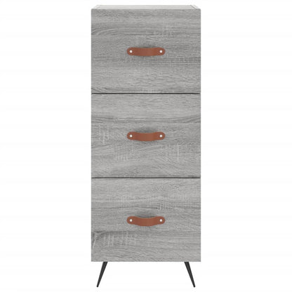 Credenza Grigio Sonoma 34,5x34x90 cm in Legno Multistrato - homemem39