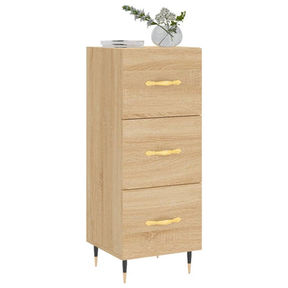 Credenza Rovere Sonoma 34,5x34x90 cm in Legno Multistrato - homemem39