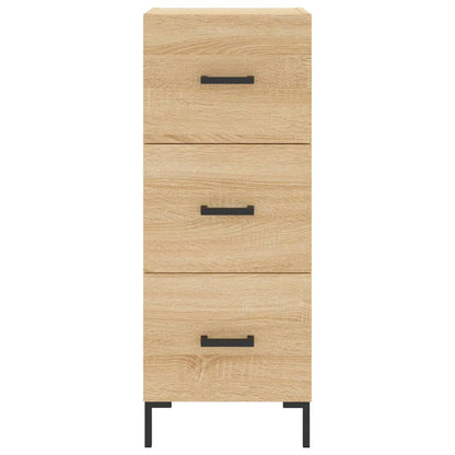 Credenza Rovere Sonoma 34,5x34x90 cm in Legno Multistrato - homemem39