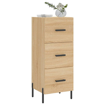 Credenza Rovere Sonoma 34,5x34x90 cm in Legno Multistrato - homemem39