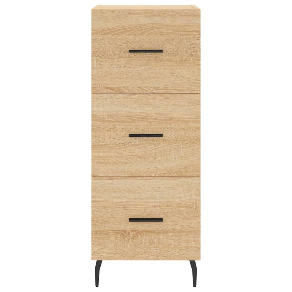 Credenza Rovere Sonoma 34,5x34x90 cm in Legno Multistrato - homemem39