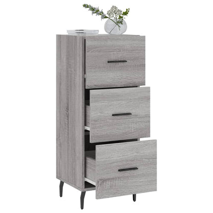 Credenza Grigio Sonoma 34,5x34x90 cm in Legno Multistrato - homemem39