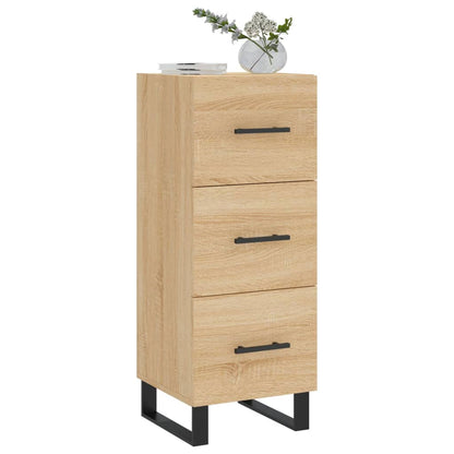 Credenza Rovere Sonoma 34,5x34x90 cm in Legno Multistrato - homemem39