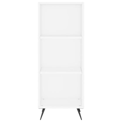 Scaffale Bianco 34,5x32,5x90 cm in Legno Multistrato - homemem39