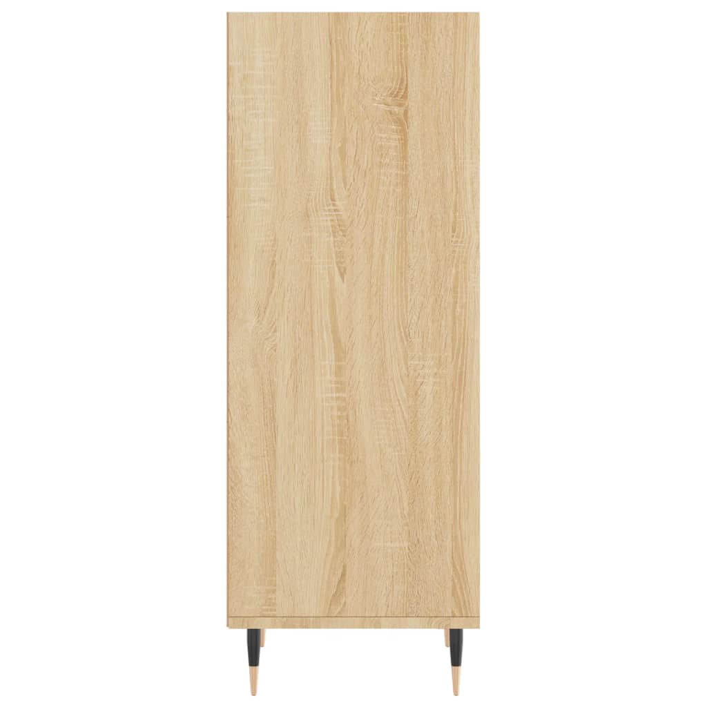 Credenza Rovere Sonoma 34,5x32,5x90 cm in Legno Multistrato - homemem39