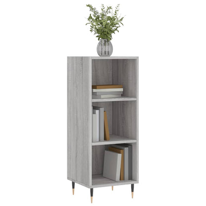 Credenza Grigio Sonoma 34,5x32,5x90 cm in Legno Multistrato - homemem39