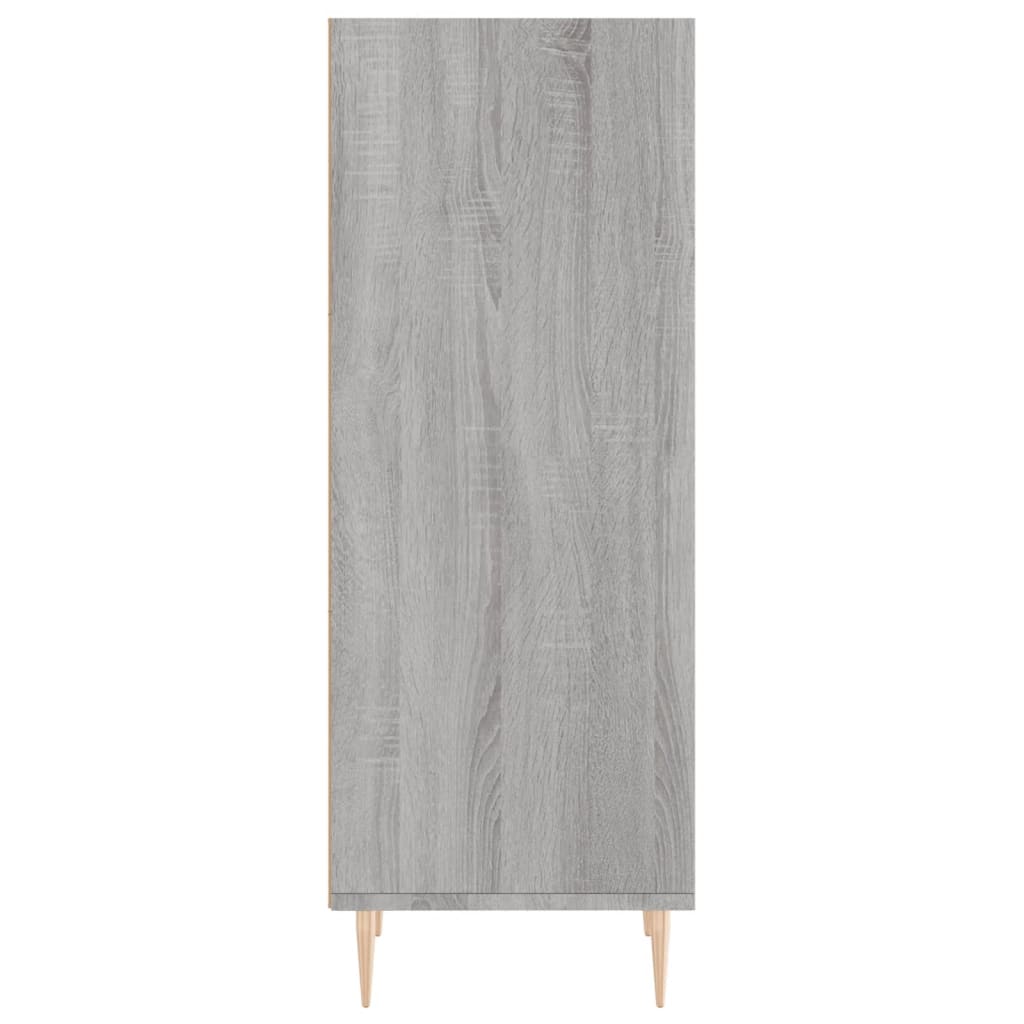 Credenza Grigio Sonoma 34,5x32,5x90 cm in Legno Multistrato - homemem39