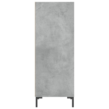 Credenza Grigio Cemento 34,5x32,5x90 cm in Legno Multistrato - homemem39