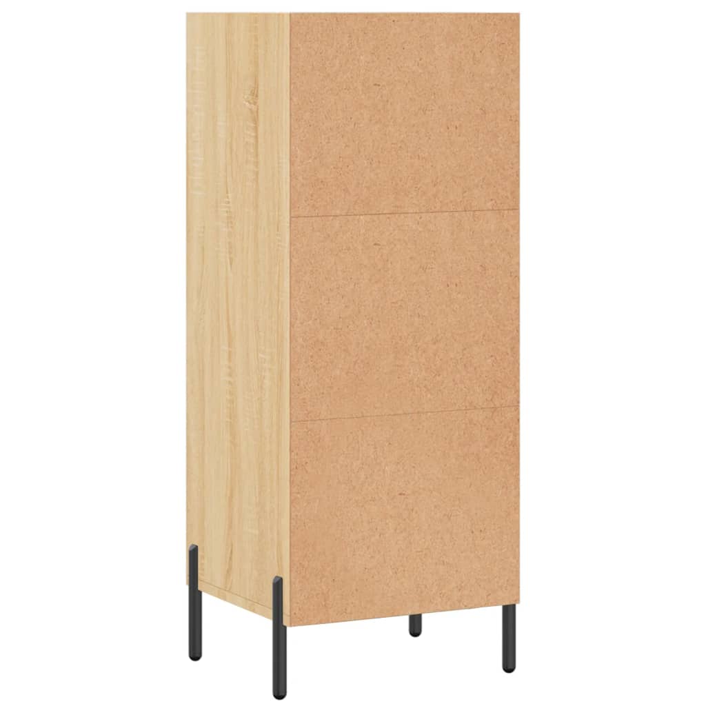 Credenza Rovere Sonoma 34,5x32,5x90 cm in Legno Multistrato - homemem39