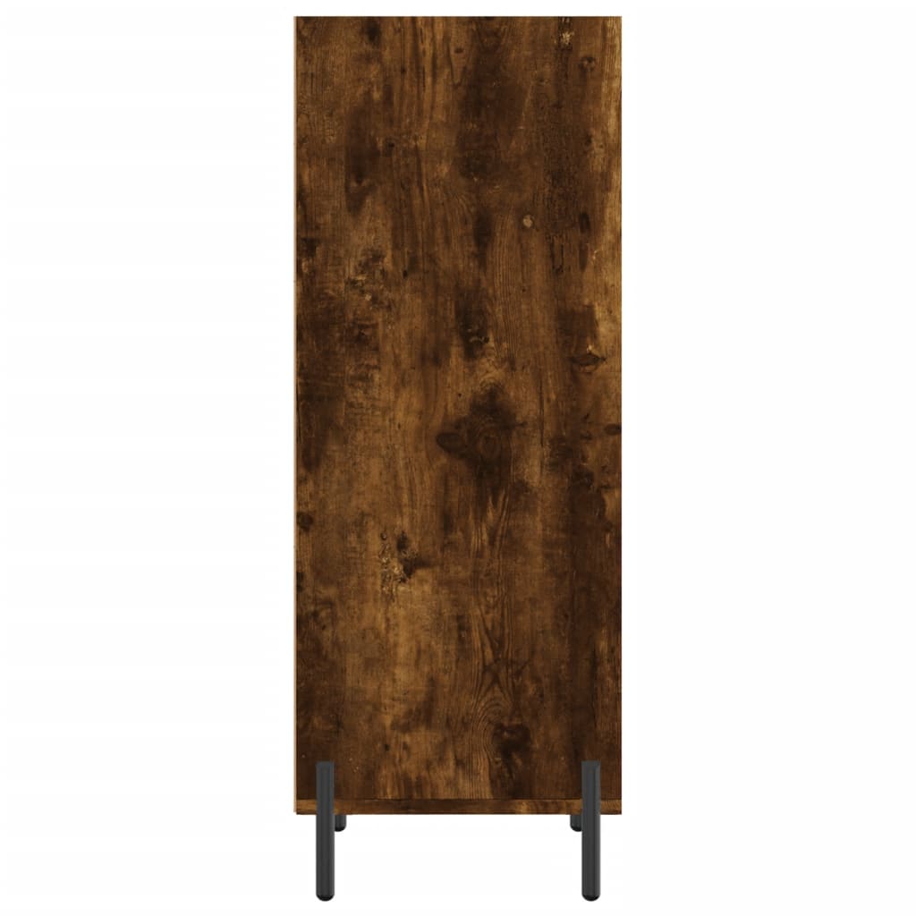 Credenza Rovere Fumo 34,5x32,5x90 cm in Legno Multistrato - homemem39