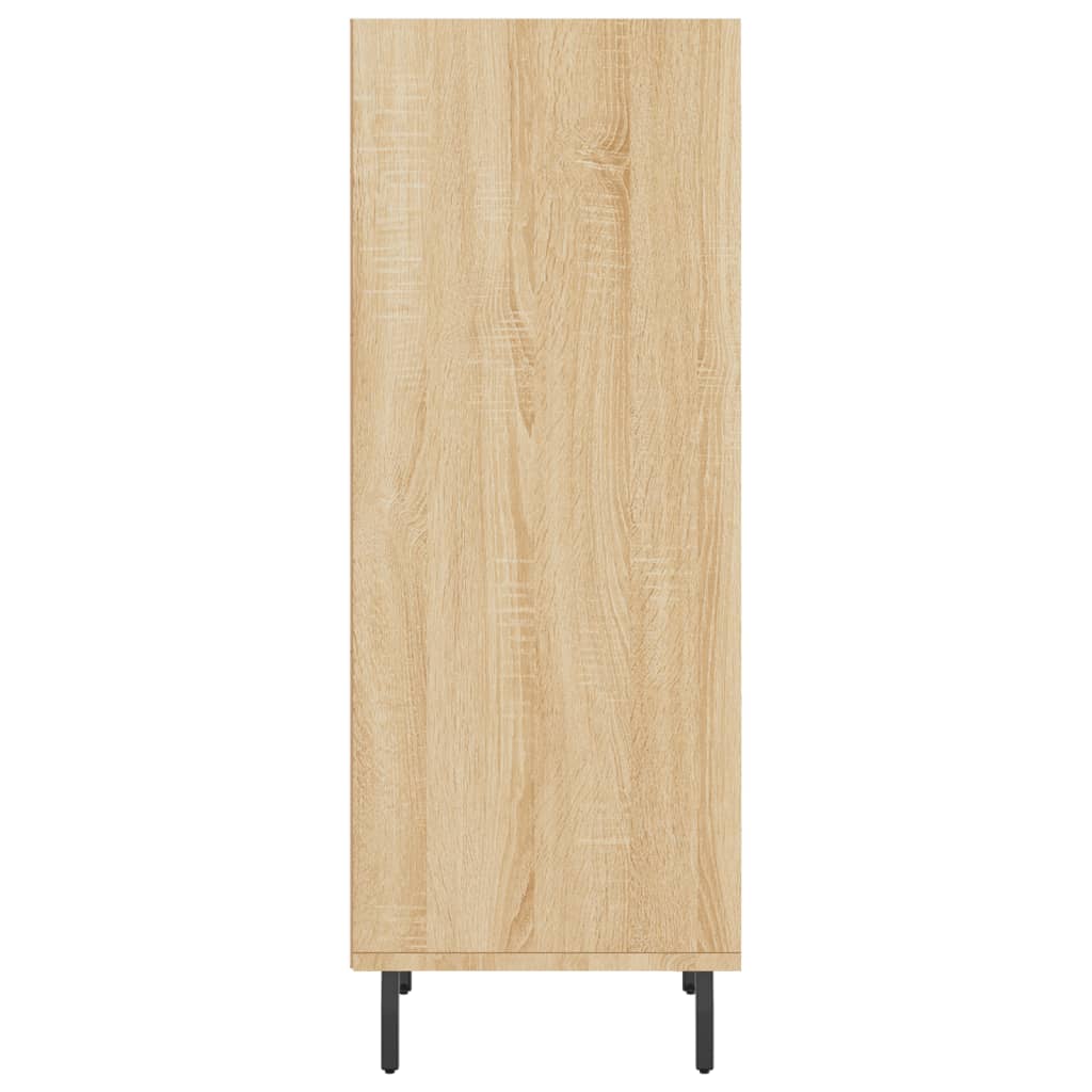 Credenza Rovere Sonoma 34,5x32,5x90 cm in Legno Multistrato - homemem39