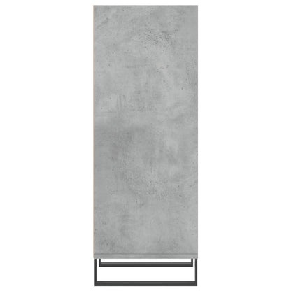 Credenza Grigio Cemento 34,5x32,5x90 cm in Legno Multistrato - homemem39