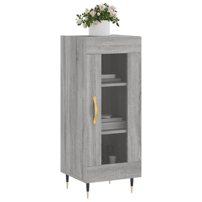 Credenza Grigio Sonoma 34,5x34x90 cm in Legno Multistrato - homemem39