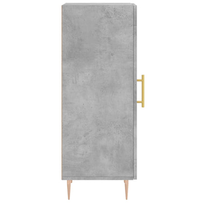 Credenza Grigio Cemento 34,5x34x90 cm in Legno Multistrato - homemem39