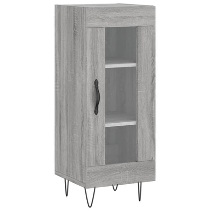 Credenza Grigio Sonoma 34,5x34x90 cm in Legno Multistrato - homemem39