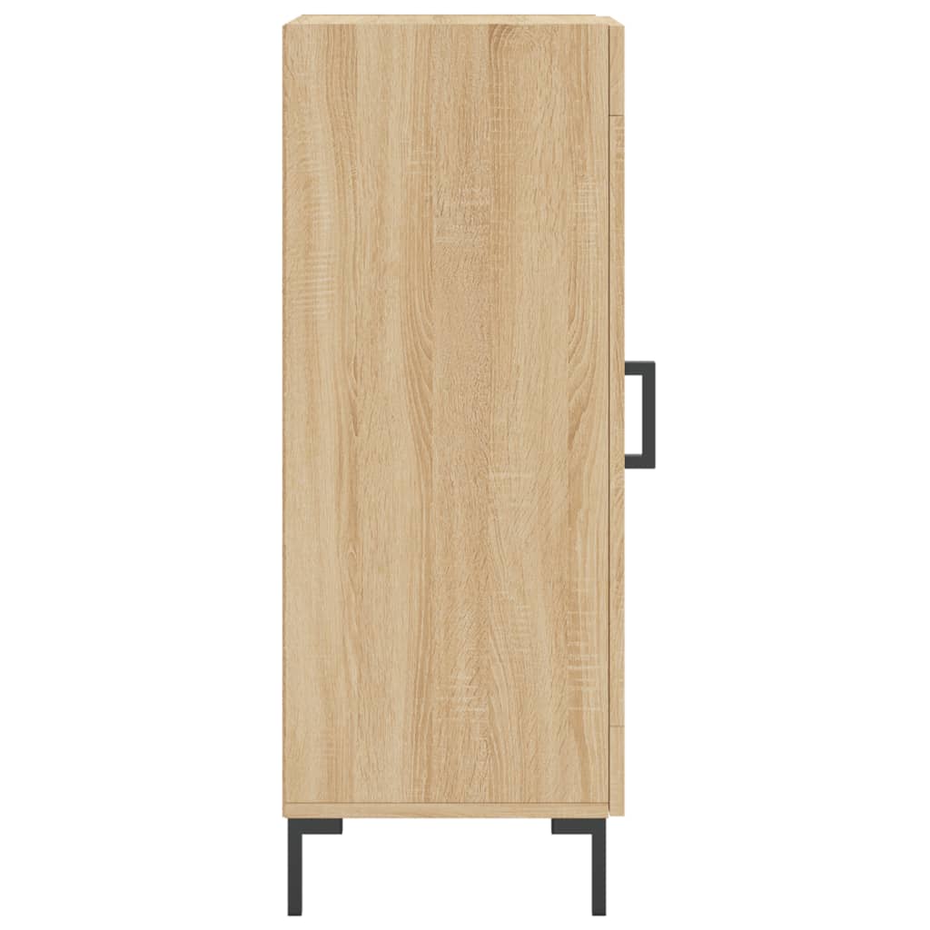 Credenza Rovere Sonoma 34,5x34x90 cm in Legno Multistrato - homemem39