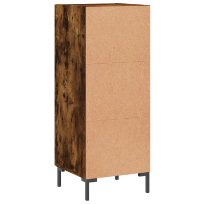 Credenza Rovere Fumo 34,5x34x90 cm in Legno Multistrato - homemem39