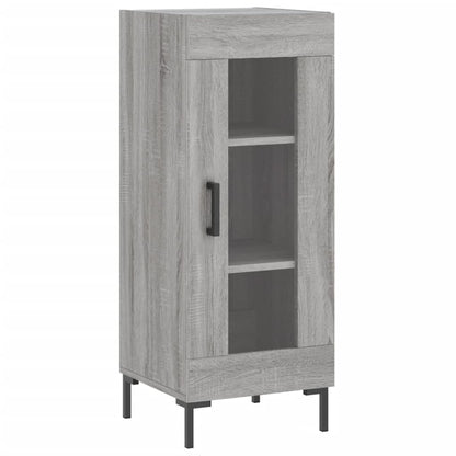 Credenza Grigio Sonoma 34,5x34x90 cm in Legno Multistrato - homemem39