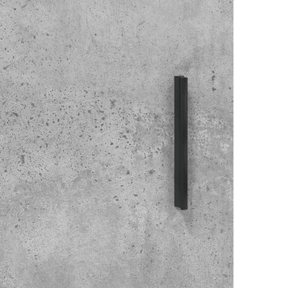 Credenza Grigio Cemento 34,5x34x90 cm in Legno Multistrato - homemem39