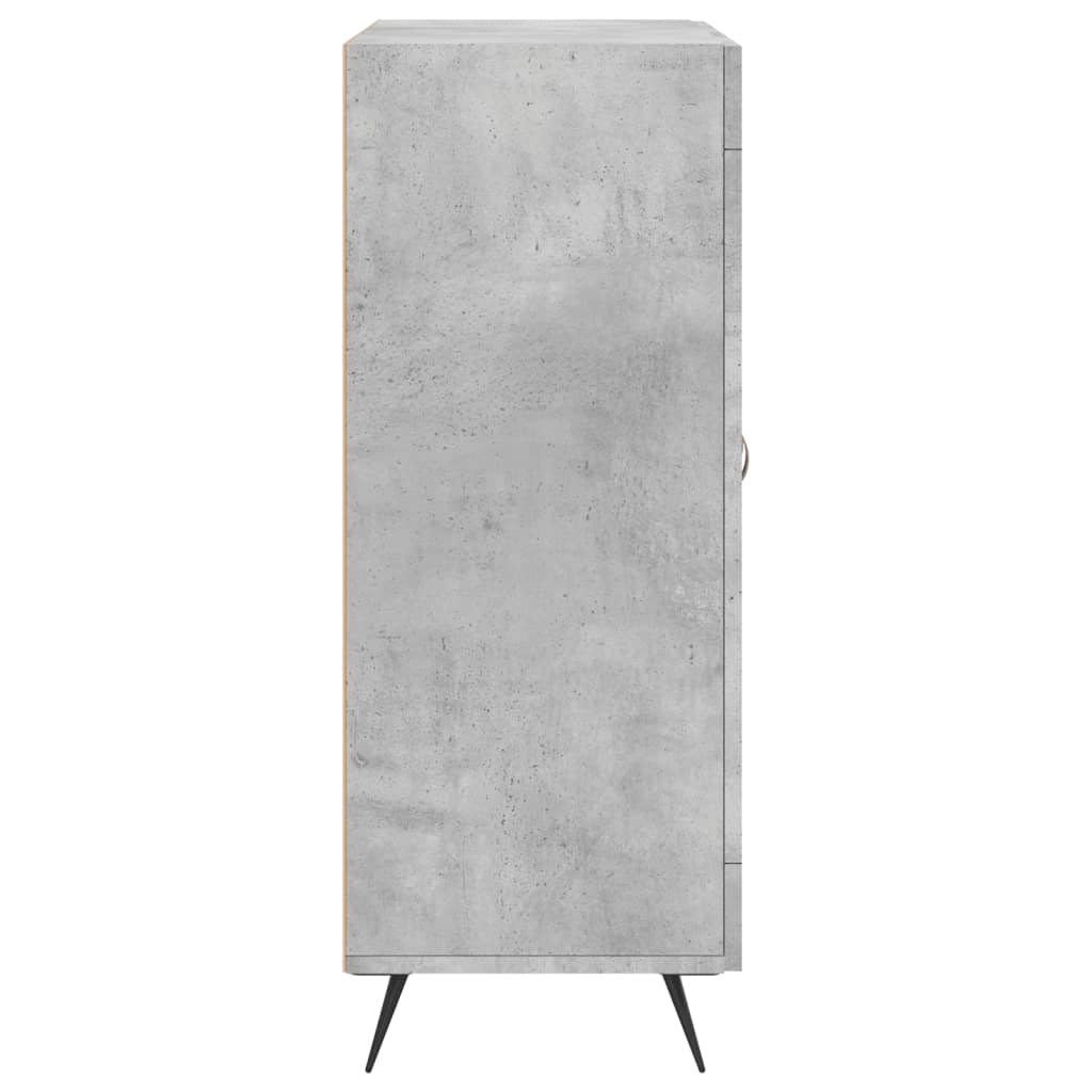 Credenza Grigio Cemento 69,5x34x90 cm in Legno Multistrato - homemem39