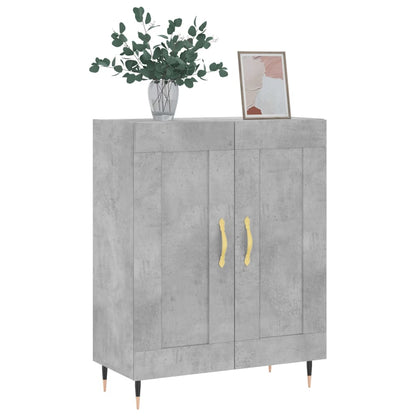 Credenza Grigio Cemento 69,5x34x90 cm in Legno Multistrato - homemem39