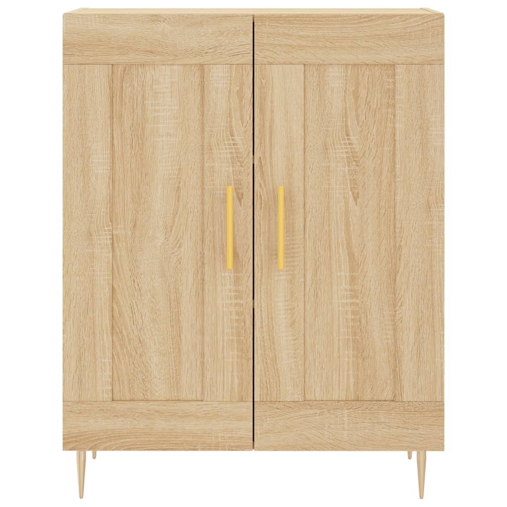 Credenza Rovere Sonoma 69,5x34x90 cm in Legno Multistrato - homemem39