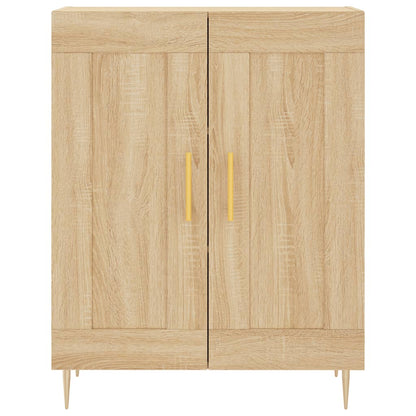 Credenza Rovere Sonoma 69,5x34x90 cm in Legno Multistrato - homemem39