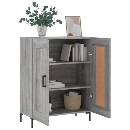 Credenza Grigio Sonoma 69,5x34x90 cm in Legno Multistrato - homemem39