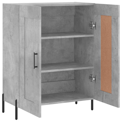 Credenza Grigio Cemento 69,5x34x90 cm in Legno Multistrato - homemem39