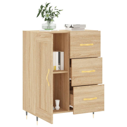 Credenza Rovere Sonoma 69,5x34x90 cm in Legno Multistrato - homemem39