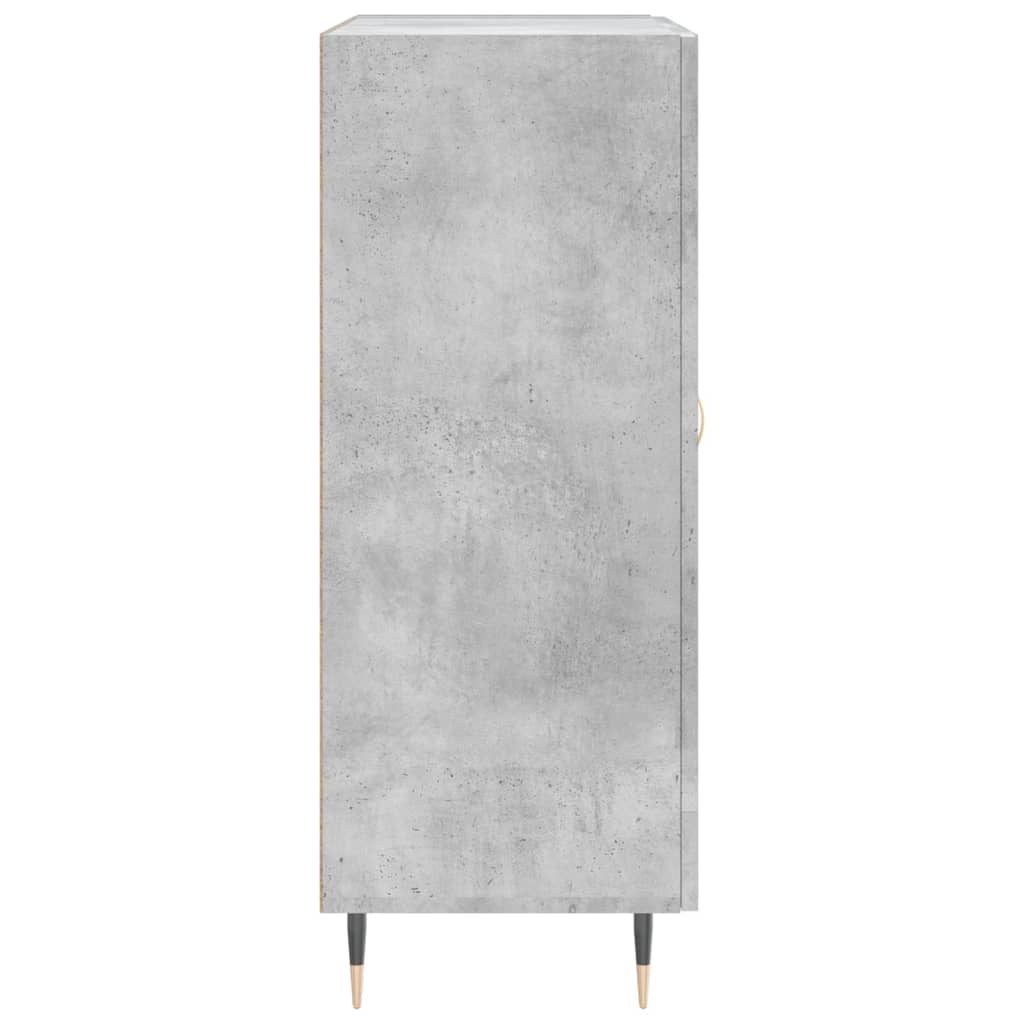 Credenza Grigio Cemento 69,5x34x90 cm in Legno Multistrato - homemem39