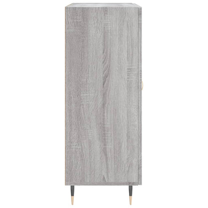 Credenza Grigio Sonoma 69,5x34x90 cm in Legno Multistrato - homemem39