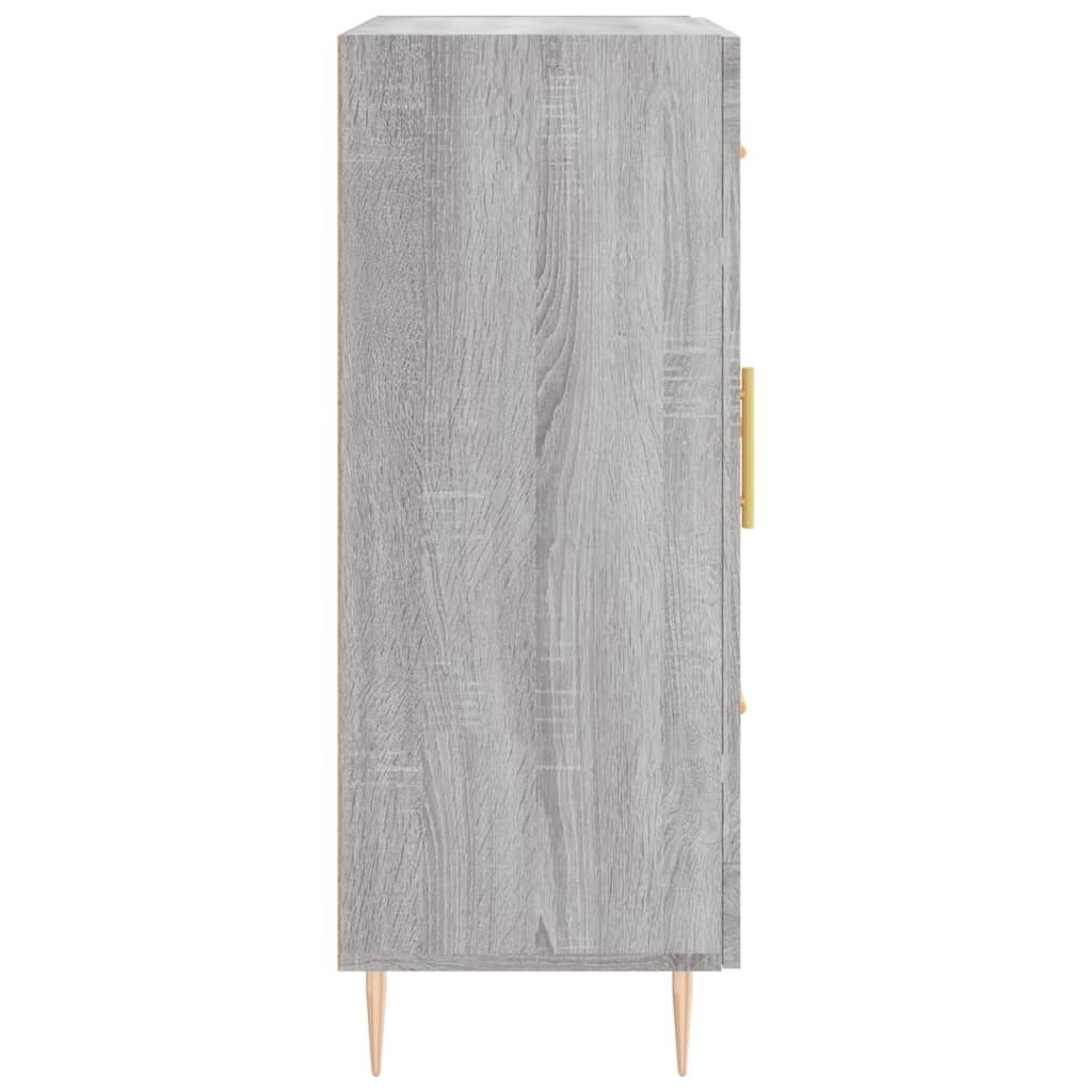 Credenza Grigio Sonoma 69,5x34x90 cm in Legno Multistrato - homemem39