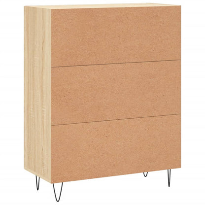 Credenza Rovere Sonoma 69,5x34x90 cm in Legno Multistrato - homemem39