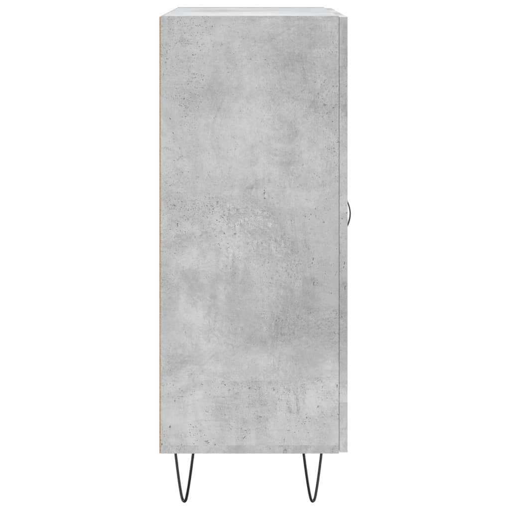 Credenza Grigio Cemento 69,5x34x90 cm in Legno Multistrato - homemem39