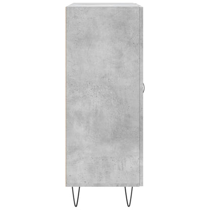 Credenza Grigio Cemento 69,5x34x90 cm in Legno Multistrato - homemem39