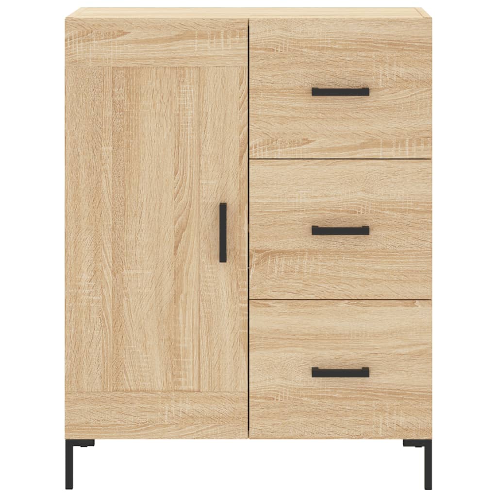 Credenza Rovere Sonoma 69,5x34x90 cm in Legno Multistrato - homemem39