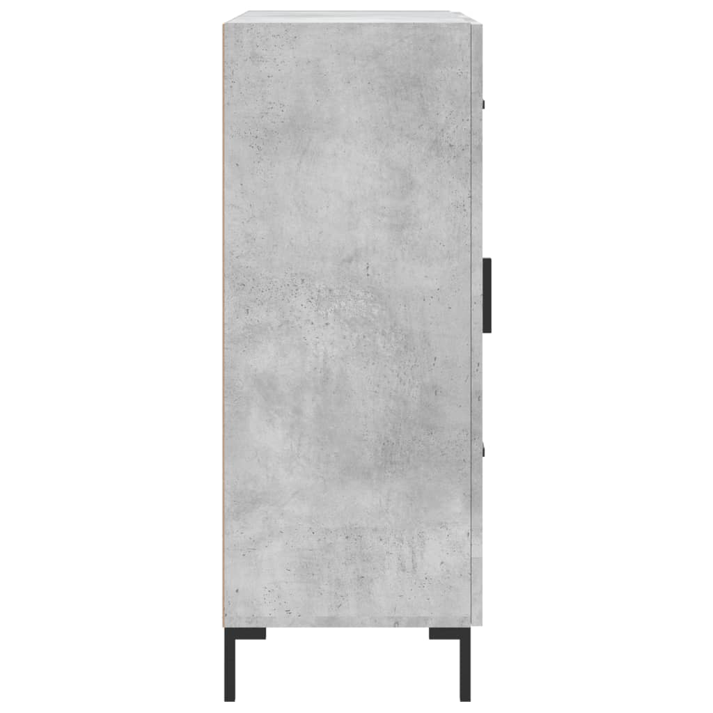 Credenza Grigio Cemento 69,5x34x90 cm in Legno Multistrato - homemem39