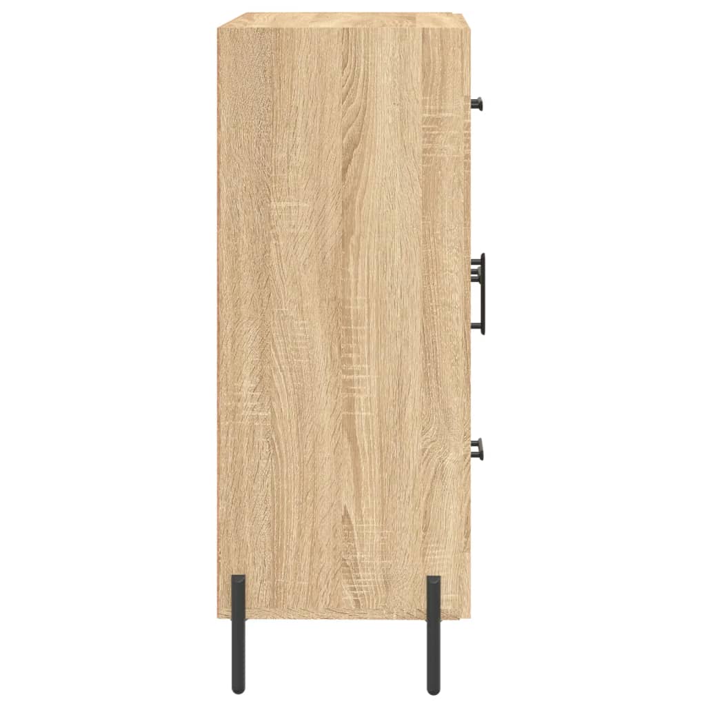 Credenza Rovere Sonoma 69,5x34x90 cm in Legno Multistrato - homemem39