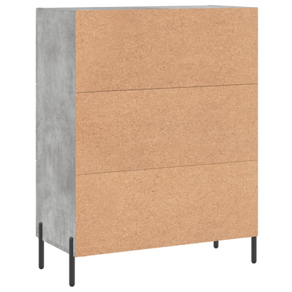 Credenza Grigio Cemento 69,5x34x90 cm in Legno Multistrato - homemem39