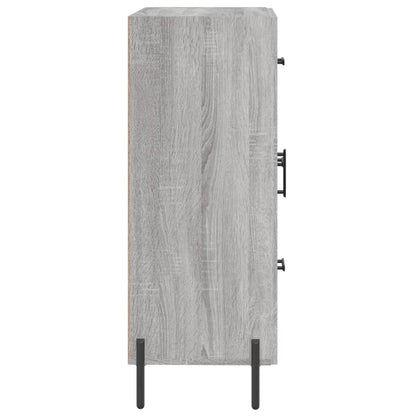 Credenza Grigio Sonoma 69,5x34x90 cm in Legno Multistrato - homemem39