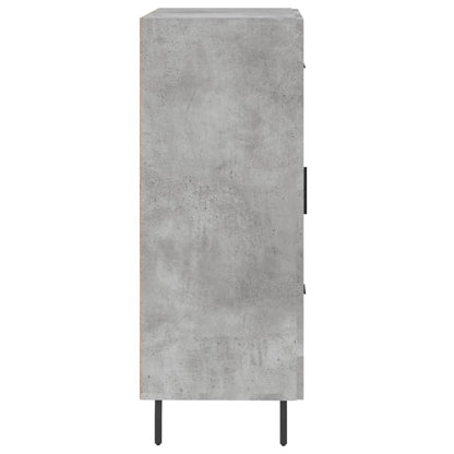 Credenza Grigio Cemento 69,5x34x90 cm in Legno Multistrato - homemem39