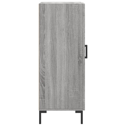 Credenza Grigio Sonoma 34,5x34x90 cm in Legno Multistrato - homemem39