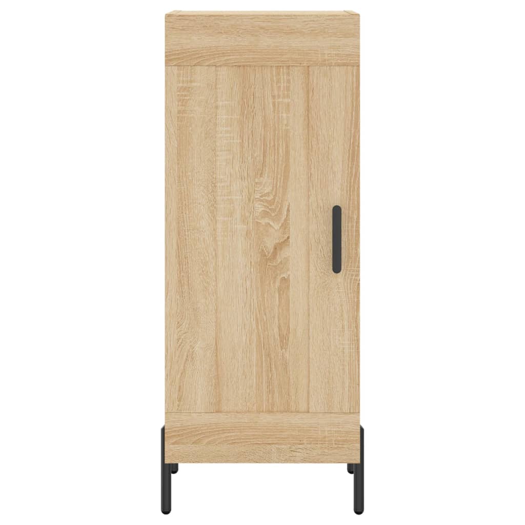 Credenza Rovere Sonoma 34,5x34x90 cm in Legno Multistrato - homemem39