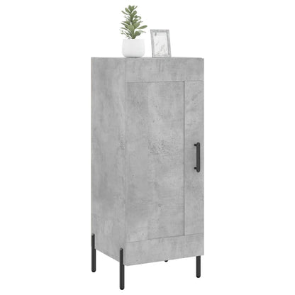 Credenza Grigio Cemento 34,5x34x90 cm in Legno Multistrato - homemem39