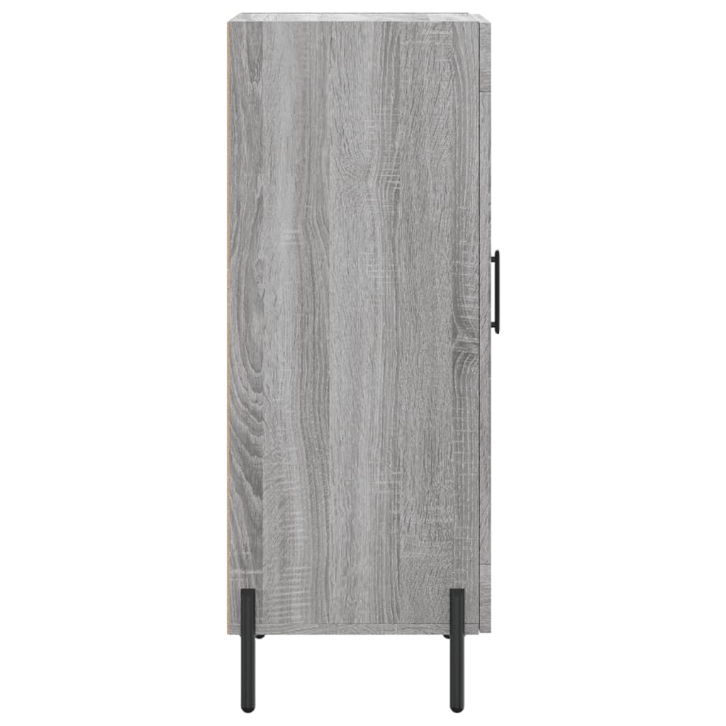 Credenza Grigio Sonoma 34,5x34x90 cm in Legno Multistrato - homemem39