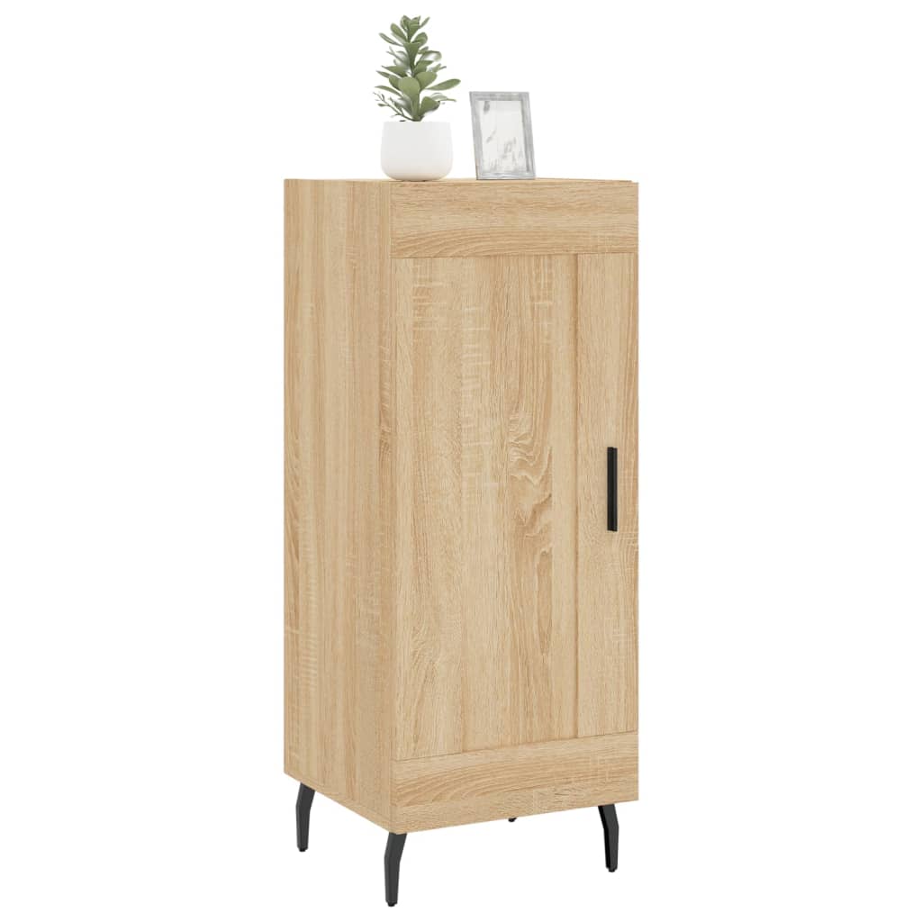 Credenza Rovere Sonoma 34,5x34x90 cm in Legno Multistrato - homemem39