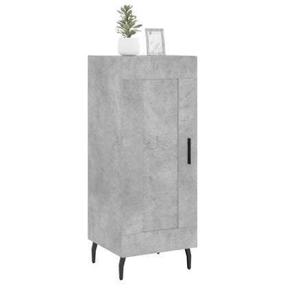 Credenza Grigio Cemento 34,5x34x90 cm in Legno Multistrato - homemem39