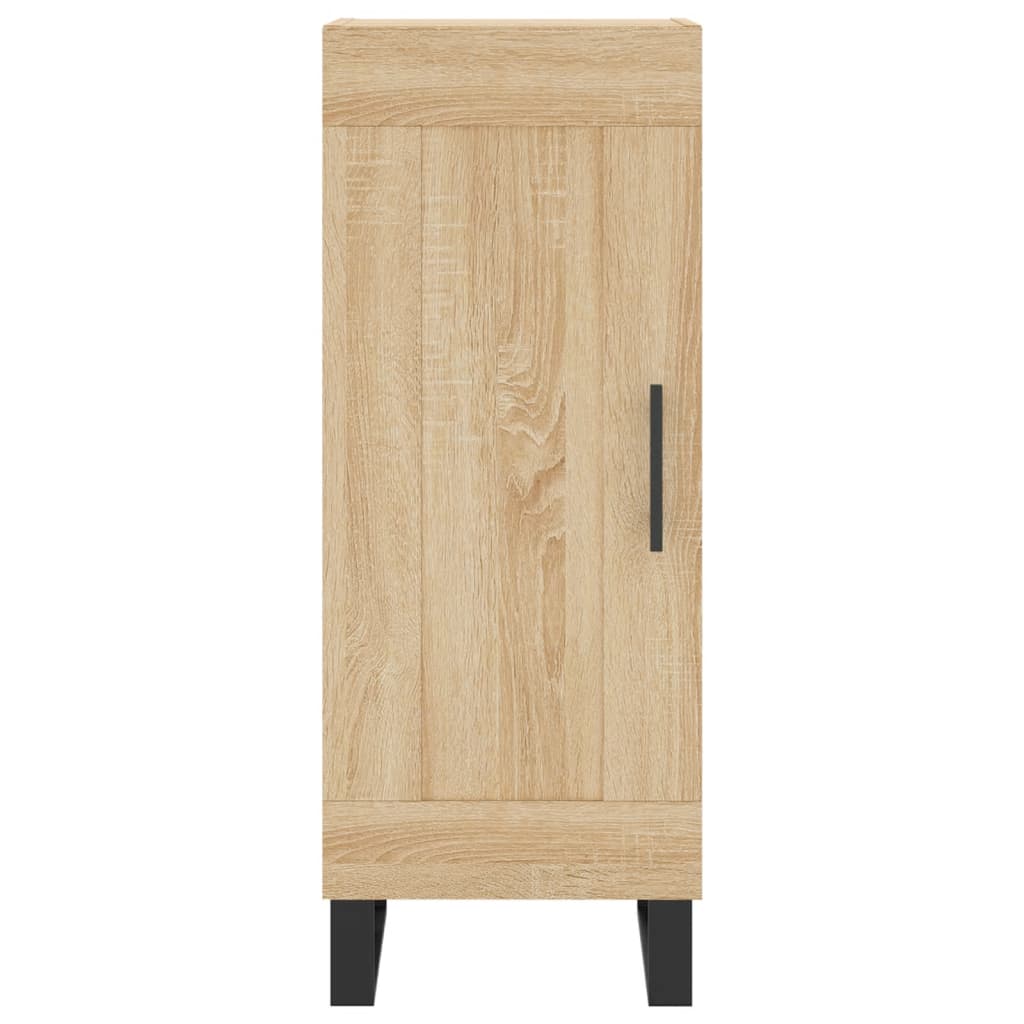 Credenza Rovere Sonoma 34,5x34x90 cm in Legno Multistrato - homemem39