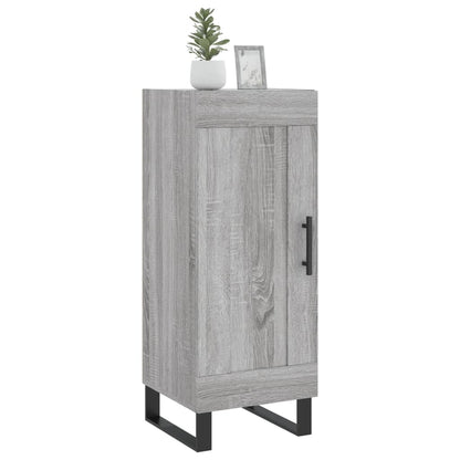 Credenza Grigio Sonoma 34,5x34x90 cm in Legno Multistrato - homemem39